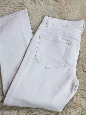 Joe Fresh White High-Rise Jeans